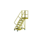 Tri-Arc Unsupported 60" Cantilever Rolling Ladder, Serrated, 72" x 30" (UCU500620242)-Frame Material: Steel