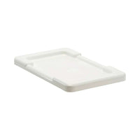 Cross Stack Tub Lids, White (CF017), 5 Pack-White