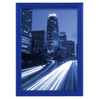 SECO Snap Poster Frame Case - 11" W x 17" H - Blue-Posters are kept clean behind a UV resistant, anti-glare PVC front sheet
