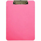 JAM Paper Standard Plastic Clipboard - Pink - 2 Pack-Color: Pink. Be stylish and organized with colorful clipboards.