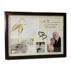 Elegance 50th Anniversary Collage Photo Frame-Collage Photo frame for 50th Anniversary. Special memory and collection. 1 - 7x5", 1 - 6x4", 1 - 4x6" and 1 - 2x3"