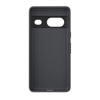 Speck ImpactHero (Legacy) Cell Phone Case for Google Pixel 7- Black/Slate Grey-Dual-layer design with soft-touch coating