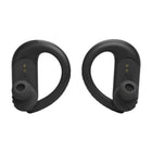 JBL Endurance Peak 3 Dust and Waterproof True Wireless Active Earbuds - Black-The JBL Endurance Peak 3 adjusts to fit comfortably with a bendable TwistLock ear hook enhancer that ensures your headphones won't fall out-even during your most active moments, and when you take them off, the earbuds will automatically switch off even if you don't put them back in the charging case