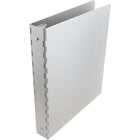 JAM Paper Aluminum Binders, 1.5 Inch Width, Silver Aluminum (301933554)-Colour: Aluminum