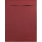 JAM Paper 9 x 12 Open End Catalog Envelopes, Dark Red, 100 Pack (31287532)-Dark red