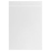 JAM Paper Cello Sleeves with Self Adhesive Closure, 8 15/16 x 11.25, Clear, 1000 Pack (PAPERSIZECELLOB)-Clear