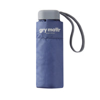 Gry Mattr Mini Umbrella - Navy Blue-Mini Umbrella