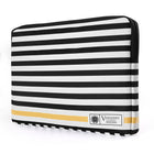 Vangoddy Luxe Series 12" Laptop Sleeve - Striped - Green-Protect and carry your device with this Universal Black White Stripe Sleeve designed for 11 to 12" tablets, notebooks, and laptops