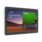 Logitech Tap Scheduler Purpose-Built Scheduling Panel for Meeting Rooms - White-Quickly find an open room through coloured LED lights that show availability at a distance. Up close, see room details, claim the space, or reserve the room on the spacious touchscreen