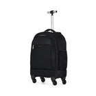 Bugatti Lucas Backpack on Wheels - Polyester-The RFID zipper pocket ensures the safety of your personal information