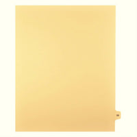 Mark Maker Legal Tabs - Letter Size - Buff - 1/15th cut - 25 tabs per package - 5 packages Pack - Number 59-Buff SingleTabs