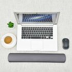 DAC MP-114 Super-Gel Straight Edge Keyboard Wrist Rest, 19-1/4 x 3 x 1", Grey-Super-Gel cushion provides comfortable and springy support