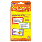 Trend Word Problems Test Prep Math, Grades 1-3 Challenge Cards, 6 Pack (T-24013)-This item will be shipped from the U.S