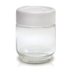 Euro Cuisine GY2640 Glass Jars for Yogurt Maker, Set of 8 with Date Lids-Dishwasher Safe Glass Jars