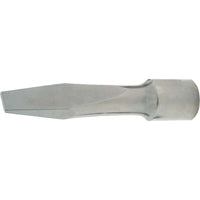 Gray Tools 3/8" Drive Chrome Screwdriver Socket, 3/8" X 1/16" Tip Size-Tip size: 3/8" x 1/16"