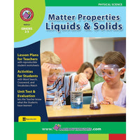 eBook: Matter Properties: Liquids & Solids (PDF version - 1-User Download) - ISBN 978-1-55319-122-3 - Grade 2 - 3-You will receive two emails: one confirming your entire order, and one with a "Download Software" buttonYou can download immediately or return to your email to download later