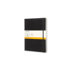 Moleskine Classic Ruled Hard Cover Notebook, Black, 7.5" x 9.75"-192 pages, 7.5" x 9.75" Ivory coloured paper