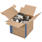 Fellowes Prime SmoothMove Bankers Boxes - Medium - 8 Pack-Convenient lid locks into place for secure closure
