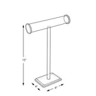 Azar Displays Necklace & Bracelet Counter Display, 15", 2 Pack (300685)-Height: 15"