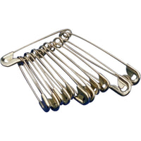 Protective Industrial Products Safety Pins, Assorted Sizes, 600 Pack (SAY543)-Reorder Qty - 12