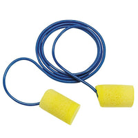 Disposable Foam Ear Plugs With Cord, Aearo Classic Design, 2000 Pack-Yellow
