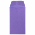 JAM Paper #6 Coin Business Coloured Envelopes - 3.375" x 6" - Violet Purple Recycled - 50 Pack-Quantity : 50 Envelopes per Pack