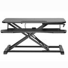 Ezywork 32" Wide Sit Stand Desk Converter 43B-Lift mechanism: Gas Spring