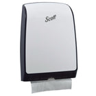 Scott Slimfold Towel Dispenser - 9.83" x 13.67" x 2.88" - White-Includes 1 Scott Slimfold Towel Dispenser