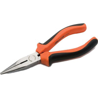 Dynamic Tools 8" Long Nose Pliers, Comfort Grip Handle-Jaw length (inches): 2.99"