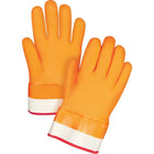 Zenith Safety Winter Lined Gloves, Size Large/9, 10" L, Pvc, Foam Fleece Inner Lining, Winter Weight - 12 Pack-Cuff Style Safety