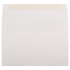 JAM Paper A8 Invitation Envelopes, 5.5 x 8.125, Strathmore Bright White Laid, 1000 Pack (33028B)-Size: A8 (5 1/2" x 8 1/8")