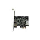 StarTech 2 Port PCI Express (PCIe) SuperSpeed USB 3.0 Card Adapter with UASP, LP4 Power-Fits into full or low-profile/small form factor (SFF) systems, with a dual profile design