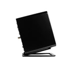 Kanto S4 Desktop Speaker Stands for Midsize Speakers, Black, 2 Pack-Low profile design keeps desktops looking clean