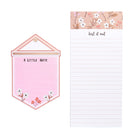 Gartner Studios Listpad - 9" x 4" - Floral - 2 Pack-Two listpads