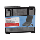 Staples Mesh Laptop Riser - Adjustable - Black-Easily sits on a desk or lap