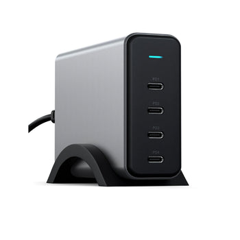 Satechi 165W USB-C 4-Port PD GAN 新品未使用 Satechi 165W USB-C 4-Port GaN Charger - Space Grey | staples.ca