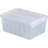 Orbis FlipakTM Polyethylene Plastic (PE) Distribution Containers, 21.8" x 15.2", 5.1Lb-Offer all the same benefits as the polyethylene containers, plus provide easy content identification