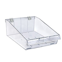 Azar Divider Bins, 11.5" x 14" x 5.75", 4 Pack (556134)-Bin for Pegboard or Slatwall