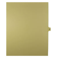 Mark Maker Legal Exhibit Index Tab Buff Single Tabs, 1/15th Cut, Letter Size, No Holes, Number 38, 25 Pack-Buff Single Tabs, 1/15th Cut