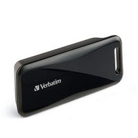 Verbatim USB-C Pocket Flash Memory Card Reader, Black-USB-C card reader for use with USB-C equipped computers and laptops