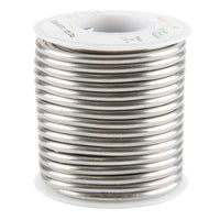 Weldcote Metals Common Solder, Lead-Based, 50% Tin 50% Lead, Rosin Core, 0.125" Dia. - 2 Pack-Composition 50% Tin 50% Lead