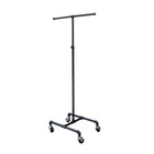 Eddie's Soho Steam Pipe Two Way Clothing Rack - Adjustable height 48" - 72" - Anthracite Grey-Clothing Rack