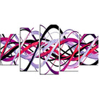 Designart Expression Helix XXL-Size Gallery-Wrapped Canvas Art, (PT3015-373-44)-Print