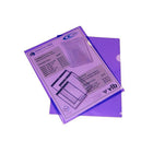 Filemode Poly View Folders, Violet, Letter, 60 Pack-Poly View Folders