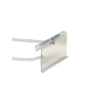 Eddie's Label Holders For Scanner Hooks - 1-1/4" W x 2" L - Plastic - 100 Pack-Plastic