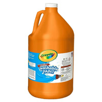 Crayola Artista Ii 128 Oz. Washable Paint, Orange-Orange