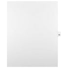 Mark Maker Legal Exhibit Index Tab White Single Tabs, 1/25th Cut, Letter Size, No Holes, Number 188, 25 Pack-White Single Tabs, 1/25th Cut