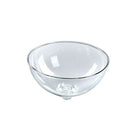 Azar Displays Plastic Bowl, Clear, 12" (700922)-Display fixtures