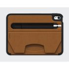 Zugu Magnetic Folio Stand Case for iPad 10th Gen 10.9" (2022) - Brown (Cognac)-Robust bumper and rugged TPU + PC shell for major drop protection