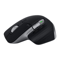 Logitech MX Master 3 Mac Mouse - Space Grey-All-new MagSpeed Electromagnetic scrolling is precise enough to stop on the right detail every time and quick enough to scroll 1,000 lines in a second - and it's nearly silent